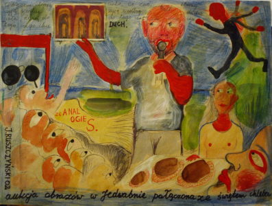 Aukcja obrazów Jedwabno sytuacja 2002